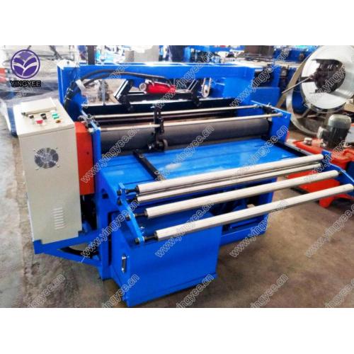 Metal plate straightening leveling machine