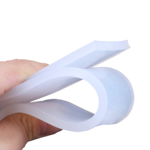 Platinum Vulcanization Clear Transparent Silicone Strip