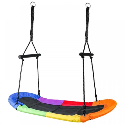 Buiten schotel surfen swing hangende touw boom swing