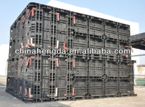 plastic reuable template building construction