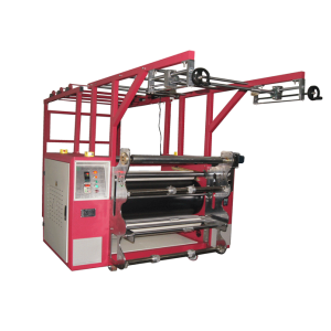 Roller sublimation machine for zipper