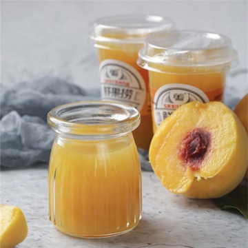 Yellow Peach Diced in Fermented Mango Juice