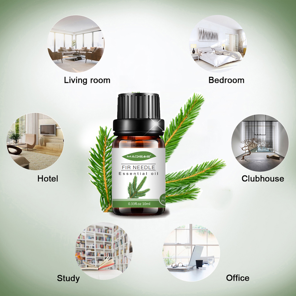 100% pure natural organic fir needle essential oil