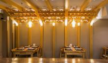 Whole bamboo insect-proof ceiling