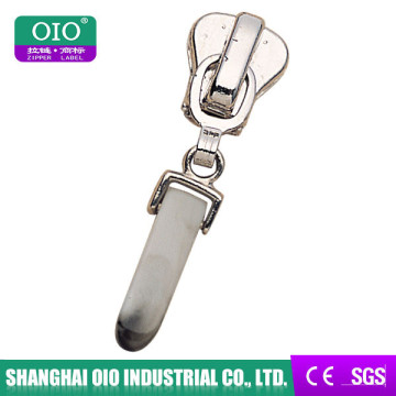 OIO Functional Zinc Alloy Metal Zipper Slider Plastic In Zippers For Luggage