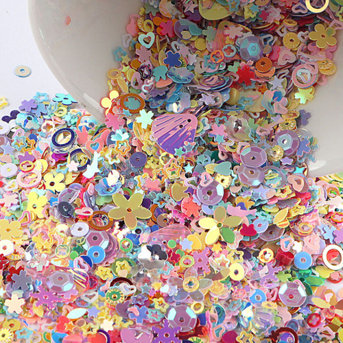 Mixed shape loose ornament craft beads sequins