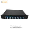 SJ-OTB-M18 2U 48 Cores LC Duplex Fiber Optic Termination Box Patch Panel