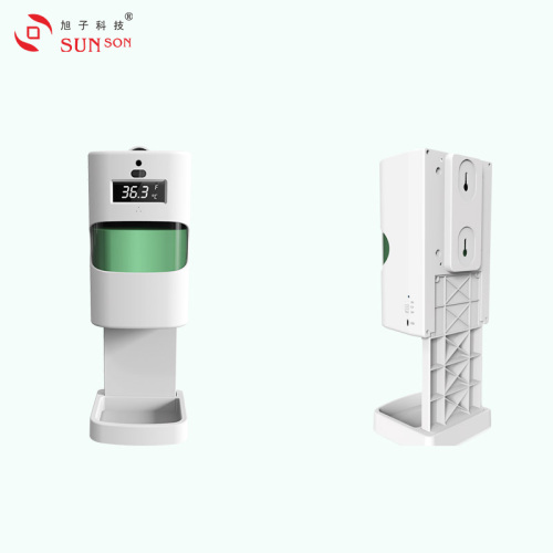 Okpomọkụ mgbaaka nyocha na Hand Sanitizer Dispenser