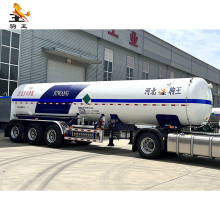 Semi-Trailer for Premium Quality Cryogenic Liquefied Argon Gases Storage Tank