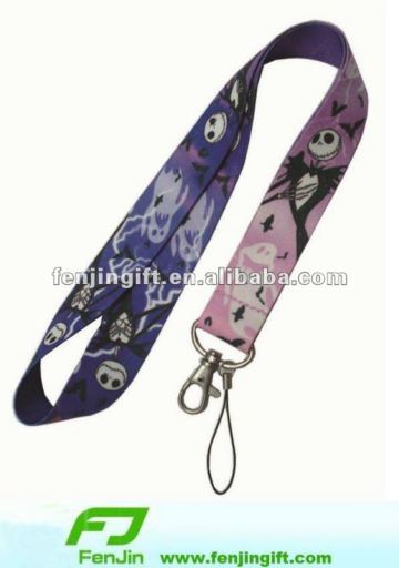 sublimate printed custom polyester lanyard