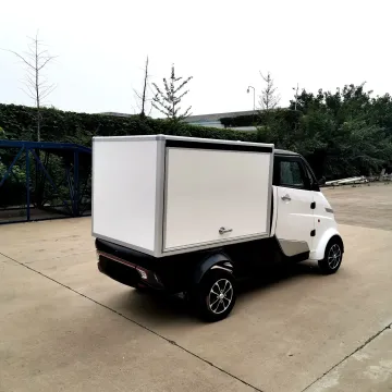 EEC Ceritficate 4 Wheel Small Electric Express Moped Cargo Vehicle