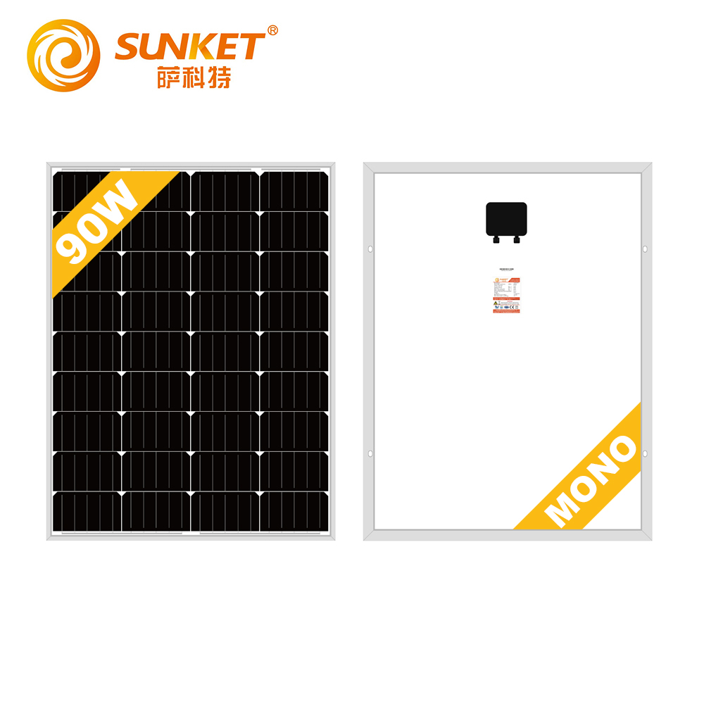 Mono 90W 12V Bewässerungs Solarpanel 36 Zelle