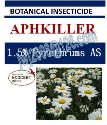 botanical insecticide 1.5% Pyrethrins EW natural organic