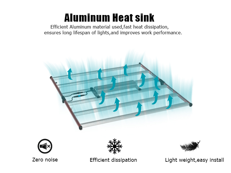 650W Full Full Full Spectrum LED LUZES