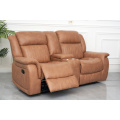 Orange Fashion Manual Living Room Recliner Sofa