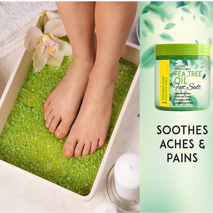 Advanced Tea Tree Oil Foot Soak with Epsom Salt with Epsom Salt