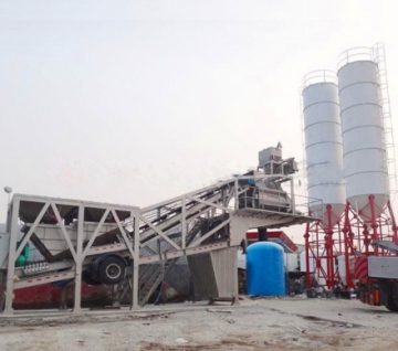 Mobile Concrete Mixing Plants