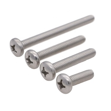 DIN7985 Stainless Steel Cross Pan Head Machine Screw