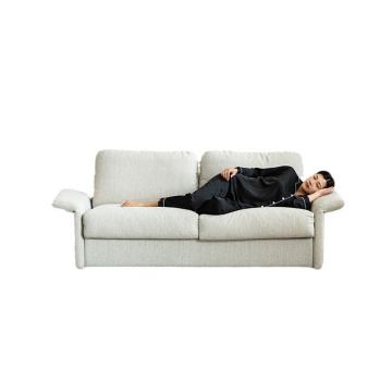 Queen Size Convertible Sleeper Sofa Bed with Mattress