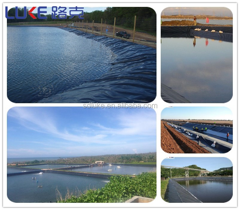 1mm HDPE Geomembrane Plastic Dam Liner Pond Liner