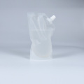Tasche di plastica personalizzabili riciclabili Cascia per bevande in piedi per bevande