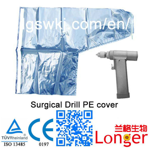 Disposable Sterile Surgical Orthopedic Drill PE Cover