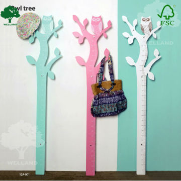 wooden coat stand tree M