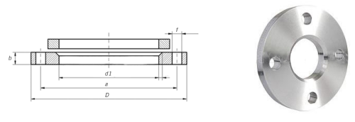 DIN 2642 PN10 LOSSE FLENS KLOTSTE FLENS