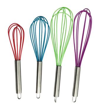 heat resistant silicone whisk set