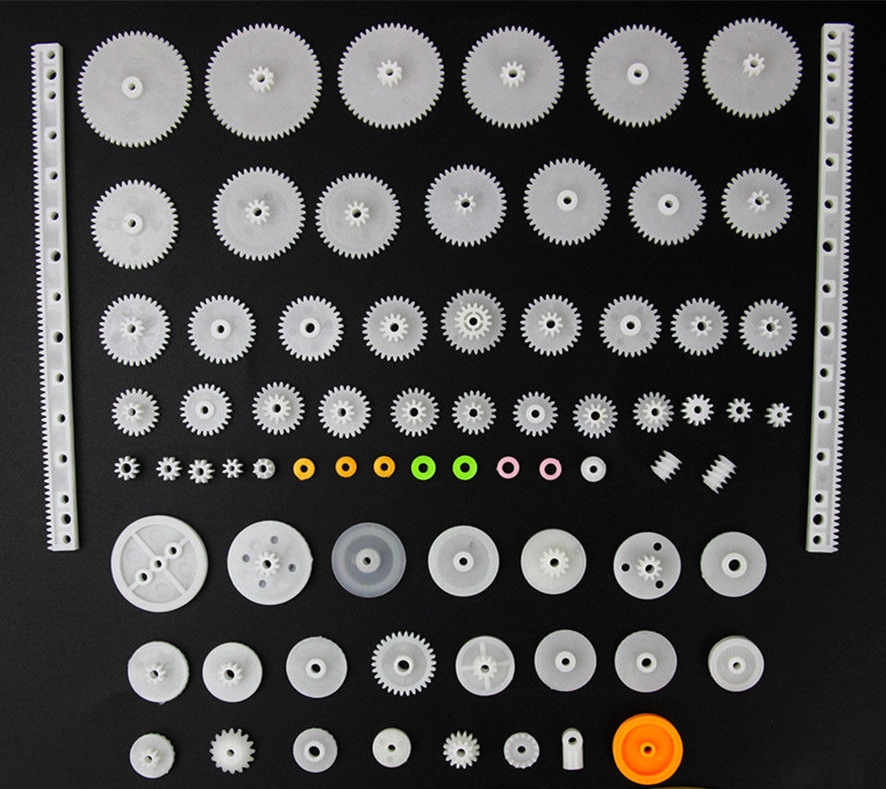 Nonstandard Custom Plastic Double Spur Gear