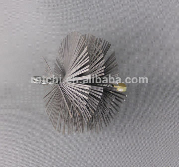 Chimney sweep accessories,chimney sweeping brush , steel wire chimney brush