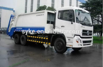 12m3 Factory Dongfeng 6 Tons waste truck, waste disposal truck, garbage waste truck