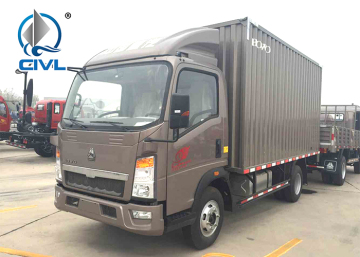 Transport Cargo 4x2 Commecial Box Truck