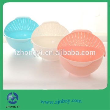 Colorful Plastic Kitchen Wash/Drain Basket