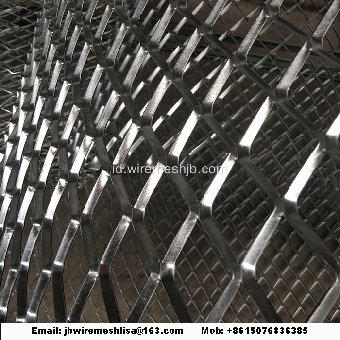 Powder Coated Dan Galvanized Expanded Steel Mesh