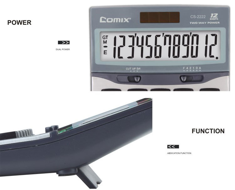 dual power 12 digits Calculator Manufacturer