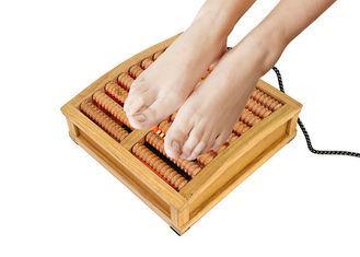 Patient Care Product Wooden Foot Massager for Diabetes Foot