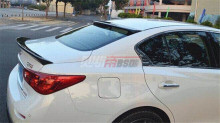 Trunk Spoiler Roof Spoiler For 2014 -UP Infiniti Q50 Spoiler