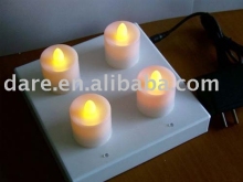 Rechargeable LED candle