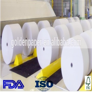 pe coated cup stock paper, pe coated paper roll, pe coated paper price, single sided pe coated paper