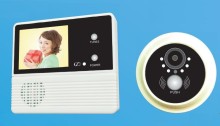 120degree security camera digital door peephole viewer