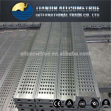 perforated scaffolding steel galvanized catwalk with hooks