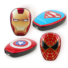 New Arrival Captain America, Superman, Iron man, Spide-Man, Batman Portable Charger power bank