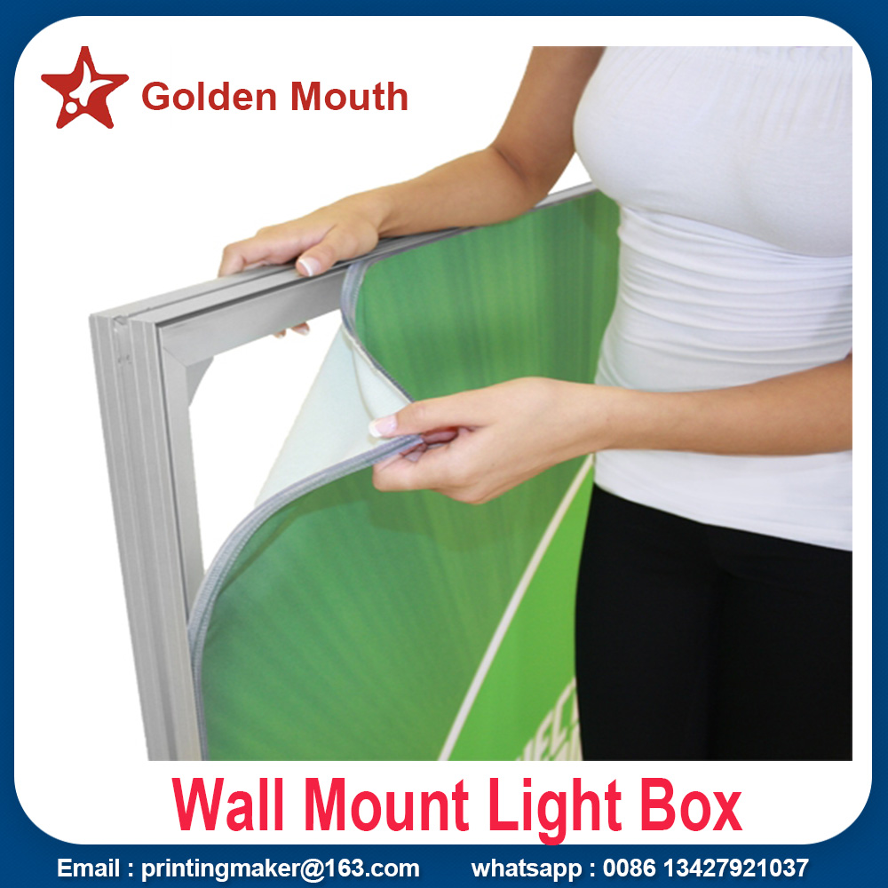 led light box with graphic 