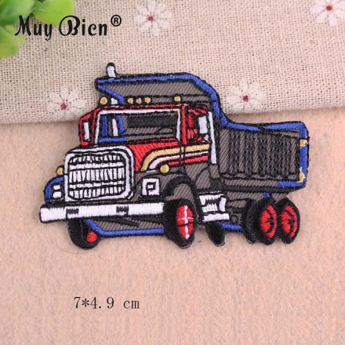 Dessin animé jouet broderie enfant Applique voiture patchs