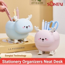 Adorable Woodland Deer Pen Holder Storage