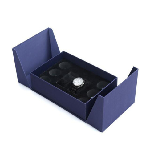 Luxury Double Door Watch Box With Watch Bag