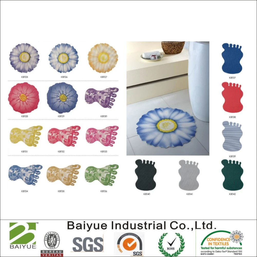 Printed PVC Anti Slip Mat with New Design