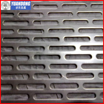 Slotted Hole Perforated Metal Mesh Screen