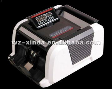 Paper/Plastic/Polymer Notes Cash Counting Machine/ Counting currency/banknote/bill/money counter